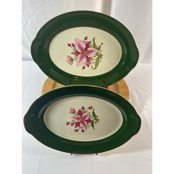 Vintage Taylor Smith serving platters - x2 - Picture 2 of 7